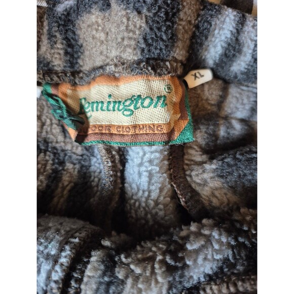 Remington VTG Fleece Moss Oak Camo 2pc Suit Polar Plus Insulated Outdoor Suit XL - Picture 9 of 12